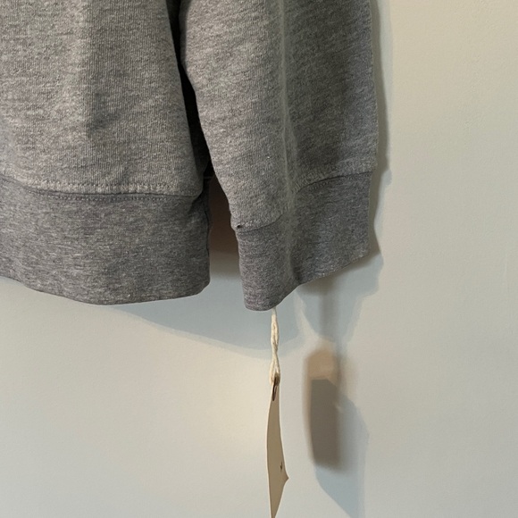 Free People x Original Retro Brand Grey Copenhagen Oversized Sweatshirt M NWT - Picture 5 of 8